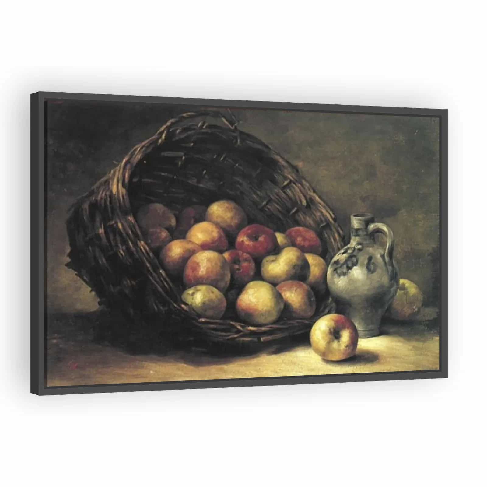 Basket with Apples by Piet Mondrian - alternate view
