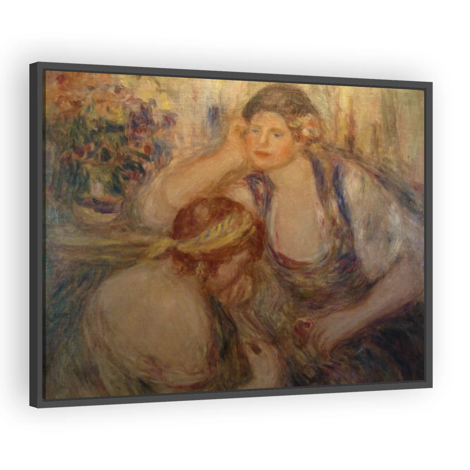 The Serenade by Pierre Auguste Renoir