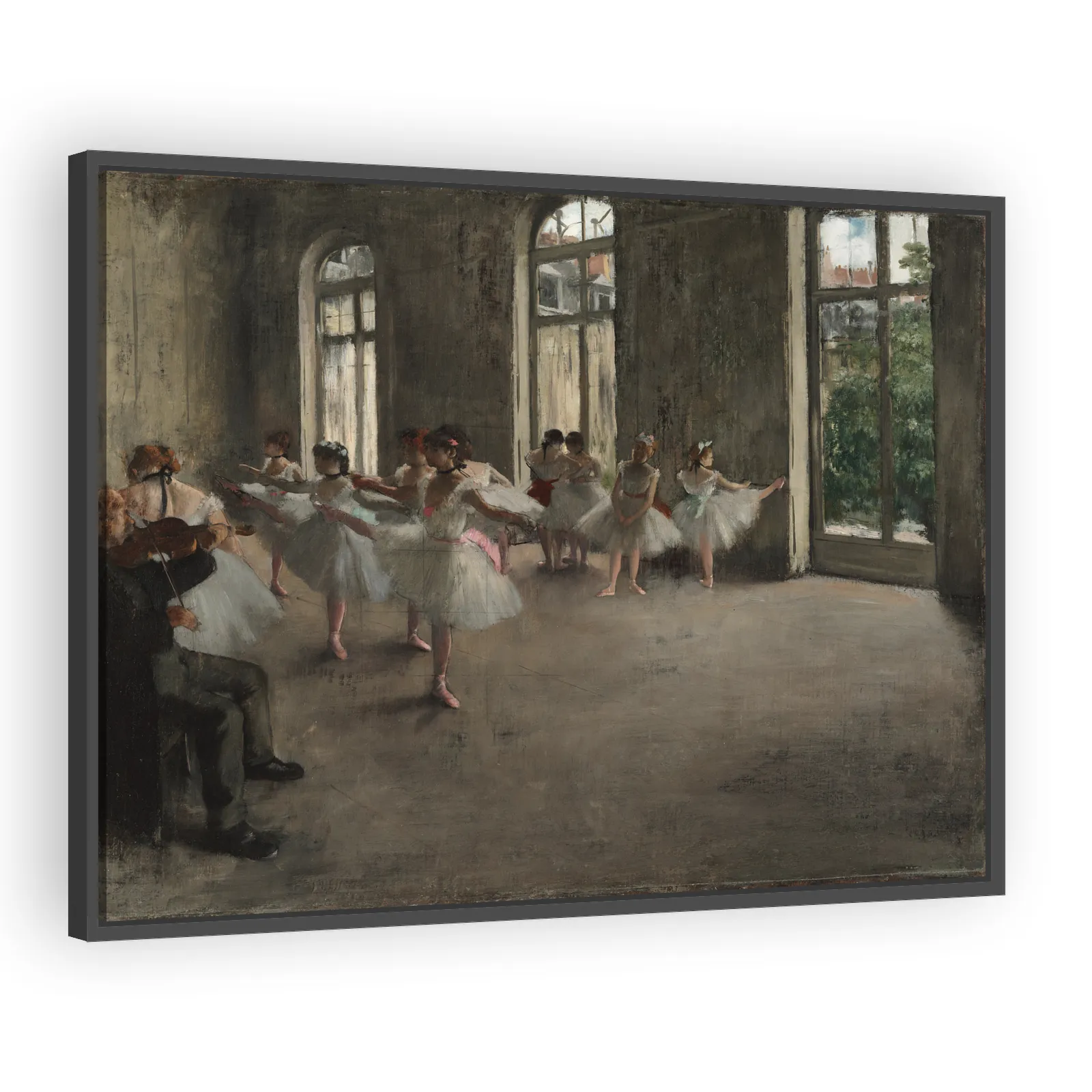 The Rehearsal by Edgar Degas