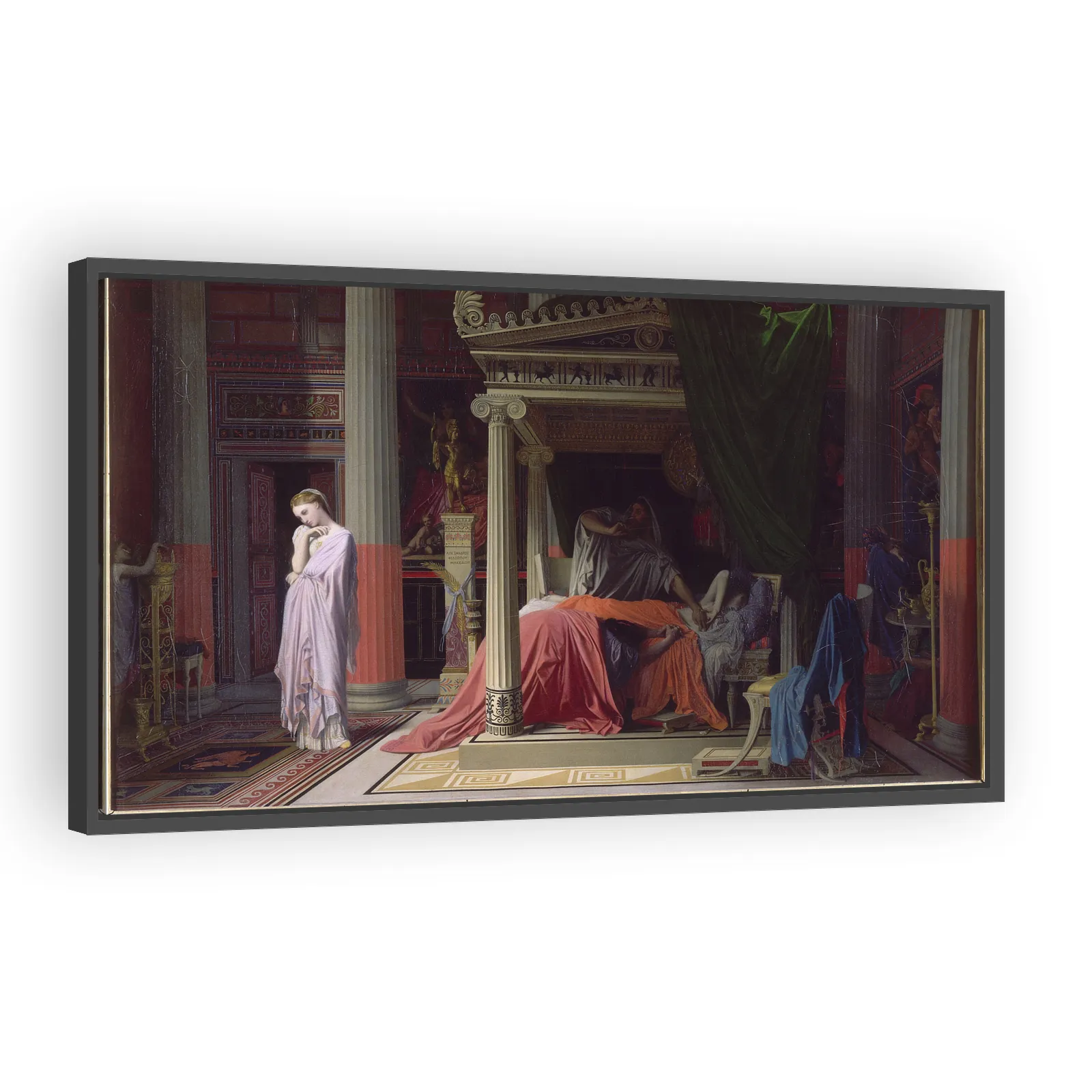 Antiochus and Stratonice by Jean Auguste Dominique Ingres