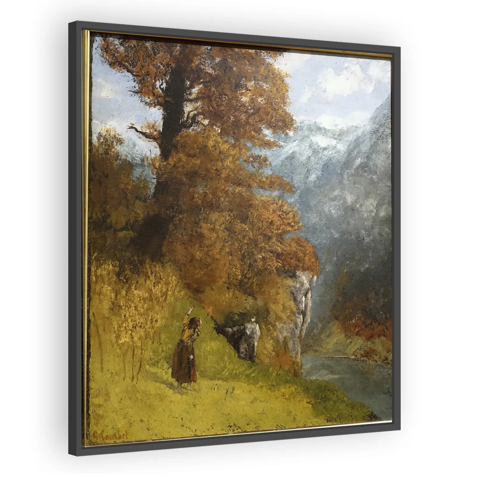 Autumn by Gustave Courbet