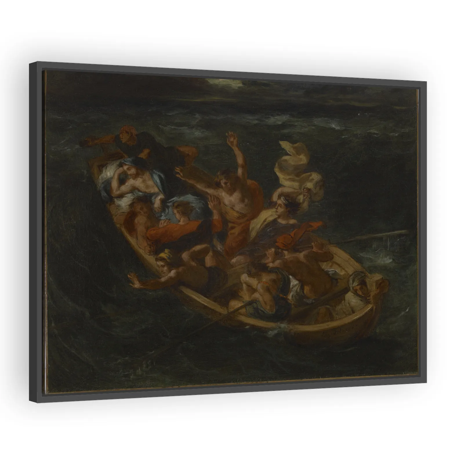 Christ on the Lake of Genesareth by Eugene Delacroix