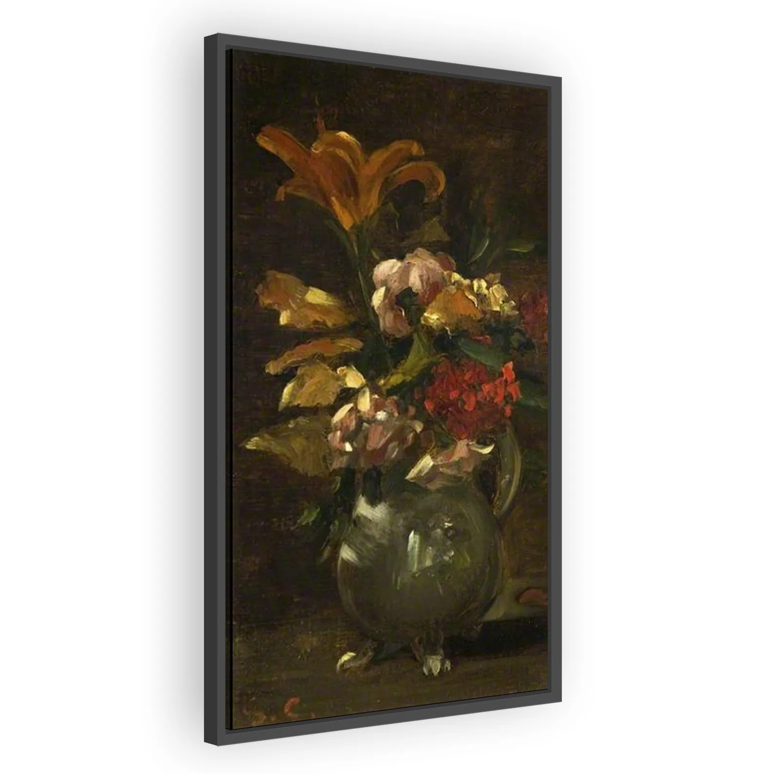Lily and Gillyflower by Gustave Courbet